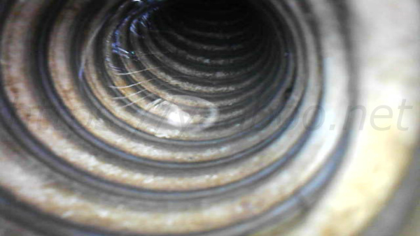Depstechのワイヤレス内視鏡の画像サンプル排水管